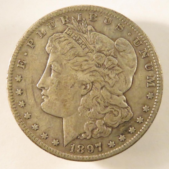 1897 S Morgan Silver Dollar