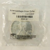 2007 American Silver Eagle UNC Littleton