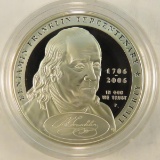 2006 Franklin Commemorative Silver Dollar