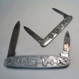 2 vintage pocket knives- Solingen