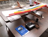 Hobico Superstar Airplane with engine & controller