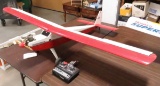 Telemaster 70 airplane with engine & controller
