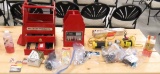 Model Airplane starters, tools, battery case, etc.