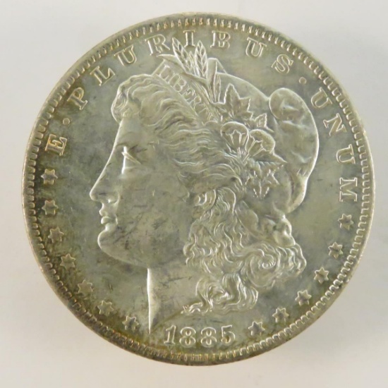 1885 O Morgan Silver Dollar