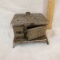 Miniature cast metal antique stove