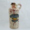 Vintage sponge ware mini liquor jug Mohawk