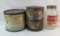 Vintage Butternut coffee tins & jar