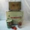 Vintage Roberts box with milk bottle