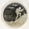 1991 P Korean War Commemorative Silver Dollar
