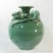 Stoneware Dragon vase unmarked