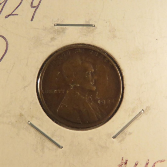 1924 D Lincoln Wheat Cent