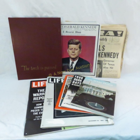 JFK books newspapers & magazines