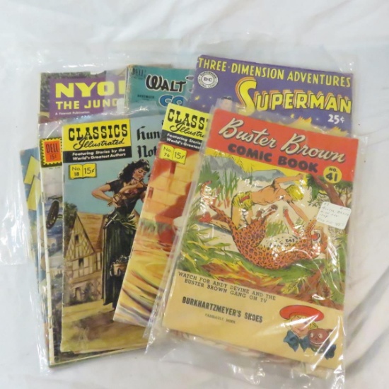 11 10- 25¢ comics Buster Brown, Hero