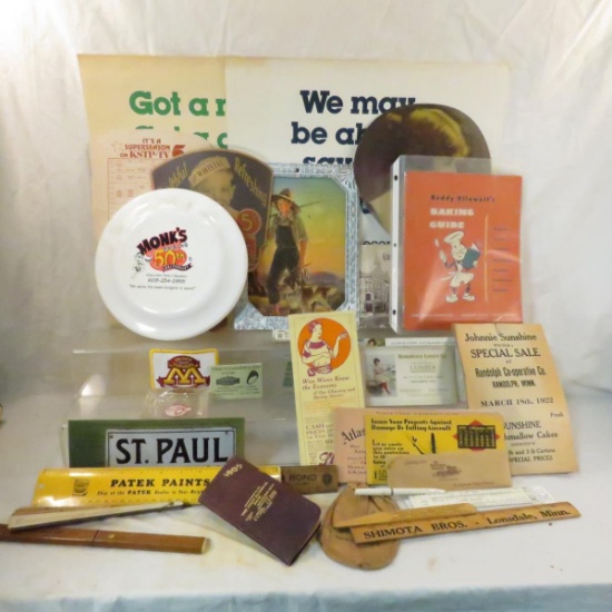 Reddy Kilowatt & other vintage advertising items