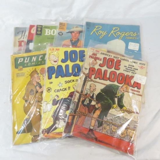 8 10 -15¢ Comics Joe palooka, Punch Comics
