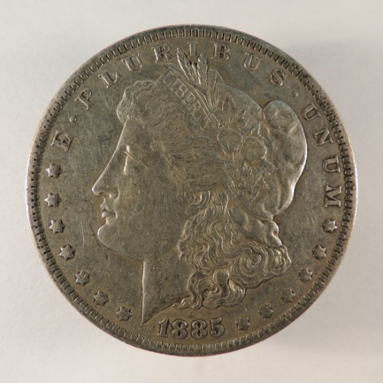 1885 O Morgan Silver Dollar