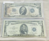 1934 $10 & 1953 $5 Silver Certificates