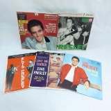 Elvis Presley 45's including rare self-titled