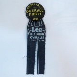 Lee jeans Cannon Falls overall party pin