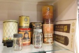 Vintage Jewel T coffee, cocoa & oats containers