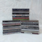 Collection of 1980's rock  music CD's