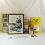 Vintage Car Collectibles, servicar tray, etc..