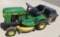 John Deere 108 riding lawn mower with bagger runs