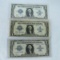 3 1923 $1 Large Note Silver Certificates