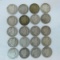 20 Mixed Date Silver Barber Quarters