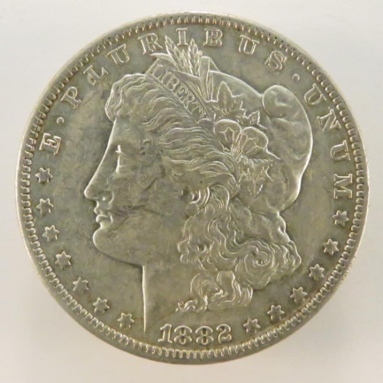 1882 O Morgan Silver Dollar