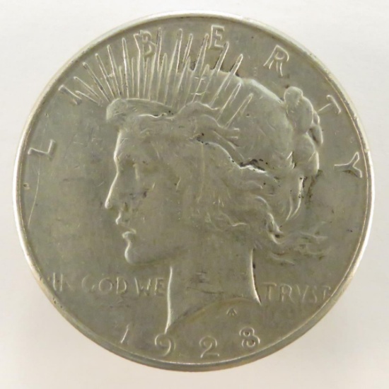 1928 S Peace Silver Dollar