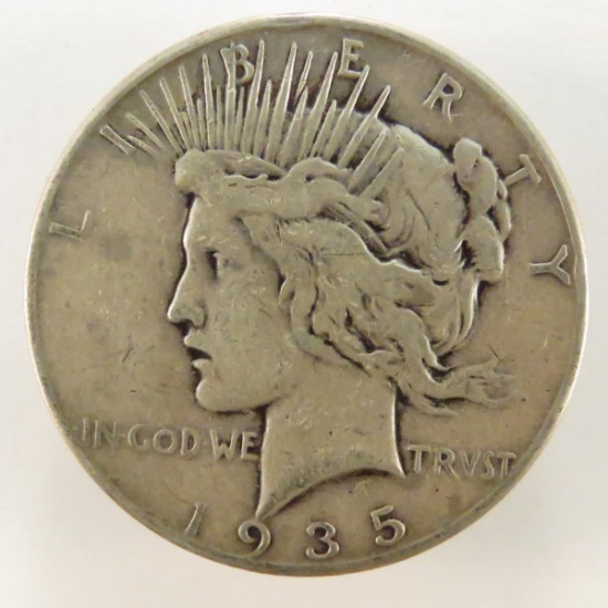 1935 Peace Silver Dollar