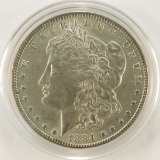 1884 Morgan Silver Dollar AU