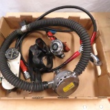 Scuba diving equipment, ScubaPro, Aqualung, etc