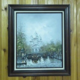 Original painting on canvas by Jay Gaston framed