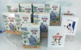 Modern Hartland plastic baseball figures in boxes