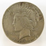 1934 D Peace Silver Dollar