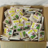 Box full of hole-in-one Hotshot condom packs