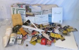 Railroad & other matchbooks, road maps, etc