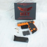 SCCY CPX1 Pistol DAO 9mm 10rd orange with safety