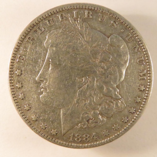 1884 Morgan Silver Dollar