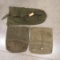 3 WWII Era canvas duffle bags