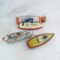 3 Vintage wind-up toy boats Lindstrom, Wyandotte