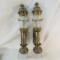 Pair of H.M Admiralty service wall mount lanterns