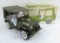 1960s Tonka Commander army jeep with box