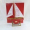 Coca-Cola collectors club sailboat with box