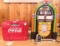 Wurlitzer & Coca-Cola modern jukebox style radios