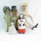 Chalkware figures, doll and more