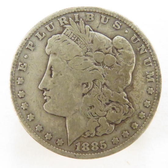 1885 Morgan Silver Dollar