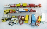 Small Tonka Vans & tractor trailers 1970s era